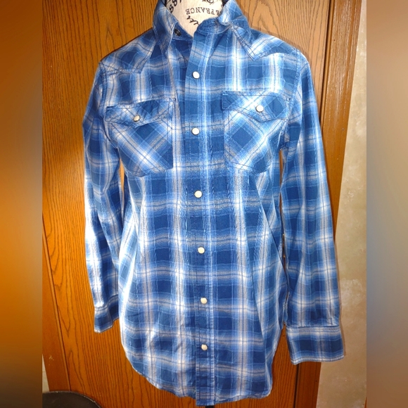 Plaid, Snap Shirt 14/16 - Picture 1 of 8